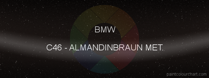 Bmw paint C46 Almandinbraun Met.