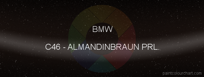 Bmw paint C46 Almandinbraun Prl.