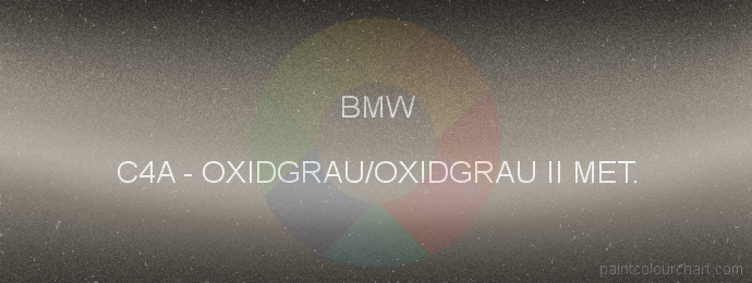 Bmw paint C4A Oxidgrau/oxidgrau Ii Met.