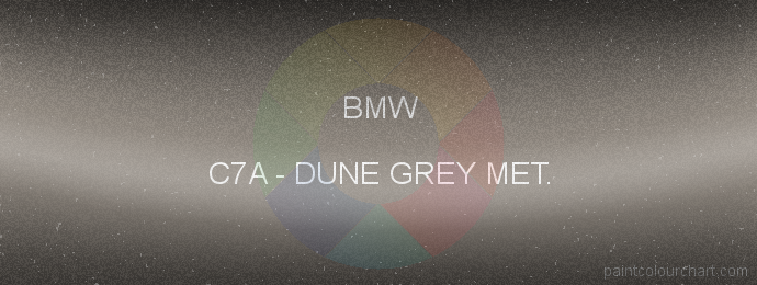 Bmw paint C7A Dune Grey Met.