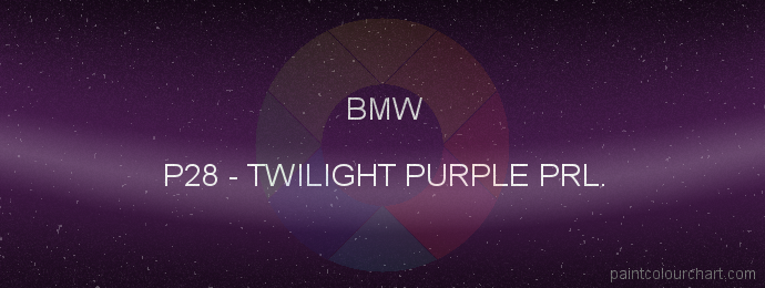 Bmw paint P28 Twilight Purple Prl.