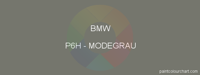 Bmw paint P6H Modegrau
