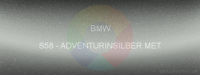 Bmw paint S58 Adventurinsilber Met.