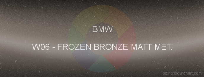 Bmw paint W06 Frozen Bronze Matt Met.