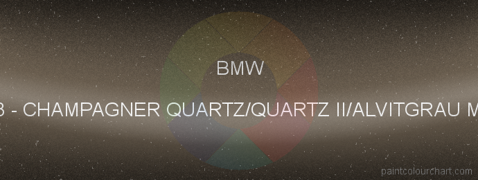 Bmw paint X08 Champagner Quartz/quartz Ii/alvitgrau Met.