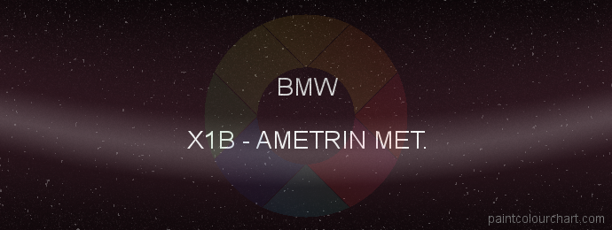 Bmw paint X1B Ametrin Met.
