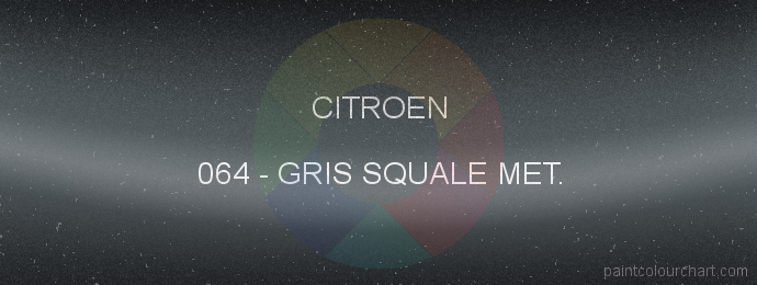 Citroen paint 064 Gris Squale Met.