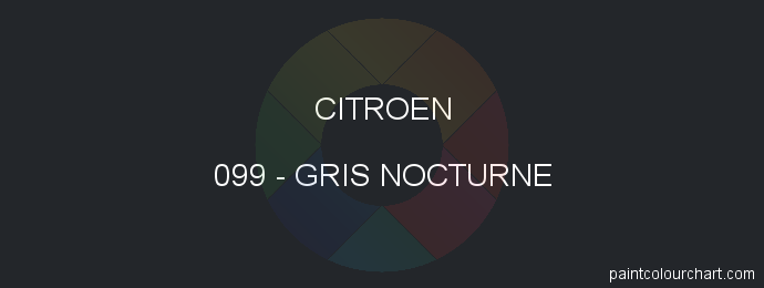 Citroen paint 099 Gris Nocturne