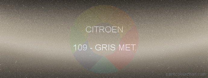 Citroen paint 109 Gris Met.