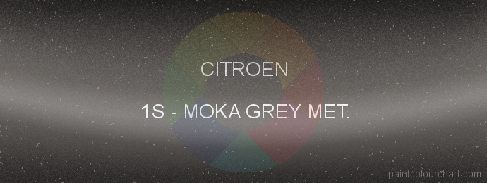 Citroen paint 1S Moka Grey Met.