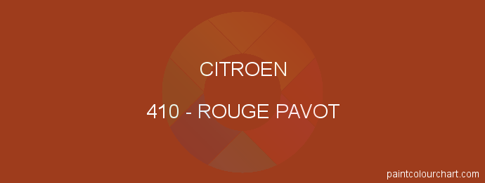 Citroen paint 410 Rouge Pavot