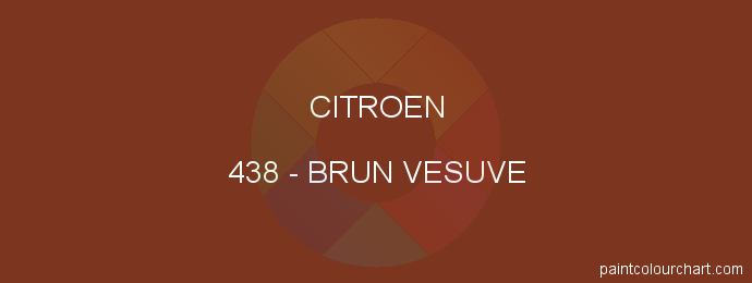 Citroen paint 438 Brun Vesuve