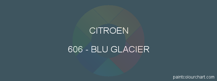 Citroen paint 606 Blu Glacier