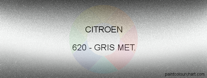 Citroen paint 620 Gris Met.