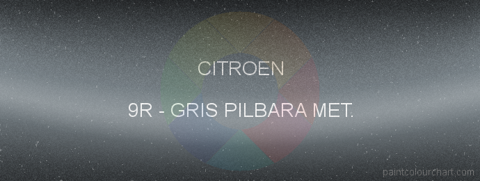 Citroen paint 9R Gris Pilbara Met.