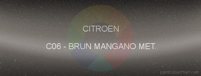 Citroen paint C06 Brun Mangano Met.