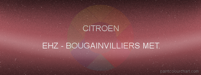 Citroen paint EHZ Bougainvilliers Met.