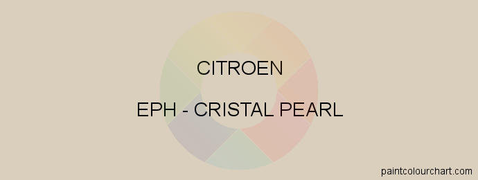 Citroen paint EPH Cristal Pearl