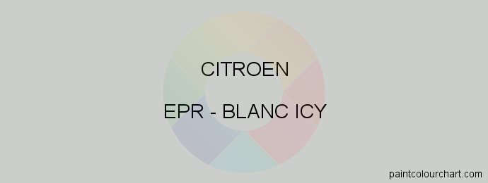 Citroen paint EPR Blanc Icy