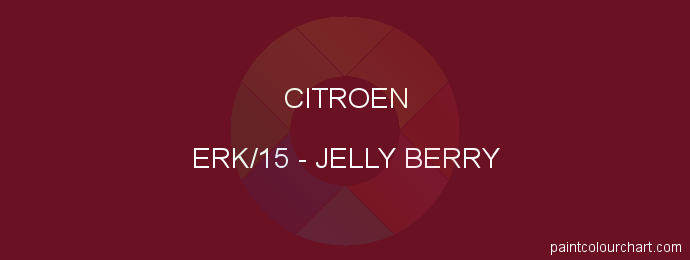 Citroen paint ERK/15 Jelly Berry