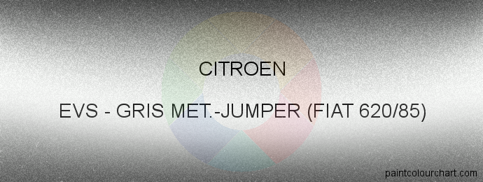 Citroen paint EVS Gris Met.-jumper (fiat 620/85)