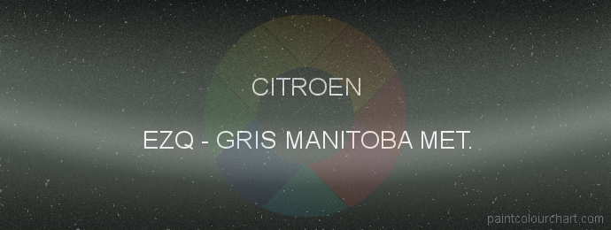 Citroen paint EZQ Gris Manitoba Met.