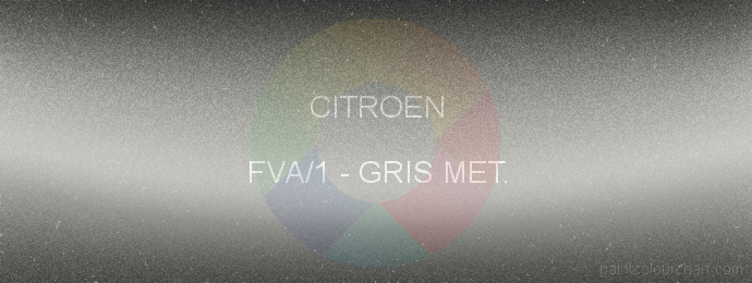 Citroen paint FVA/1 Gris Met.