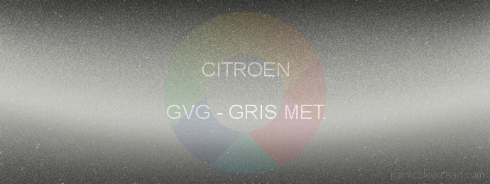 Citroen paint GVG Gris Met.
