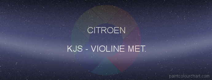 Citroen paint KJS Violine Met.