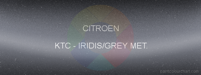 Citroen paint KTC Iridis/grey Met.