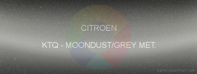 Citroen paint KTQ Moondust/grey Met.