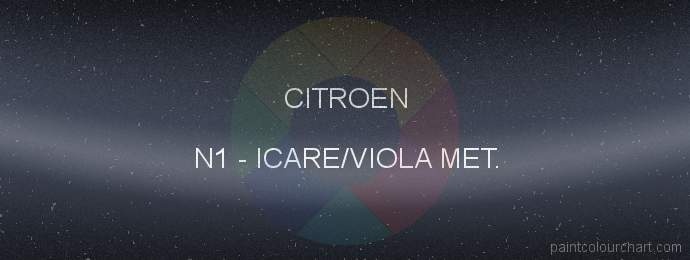 Citroen paint N1 Icare/viola Met.