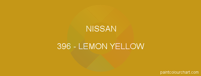 Nissan paint 396 Lemon Yellow