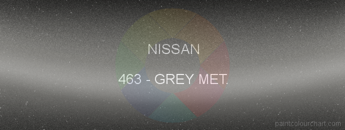 Nissan paint 463 Grey Met.