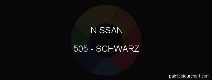Nissan paint 505 Schwarz