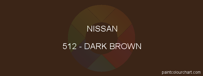 Nissan paint 512 Dark Brown