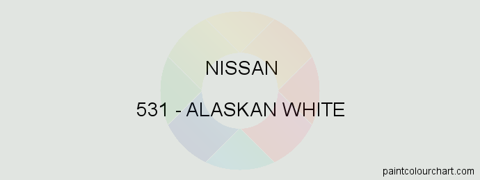 Nissan paint 531 Alaskan White