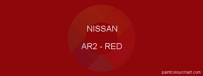 Nissan paint AR2 Red