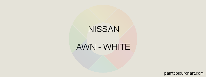 Nissan paint AWN White