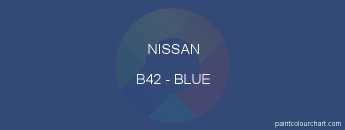Nissan paint B42 Blue