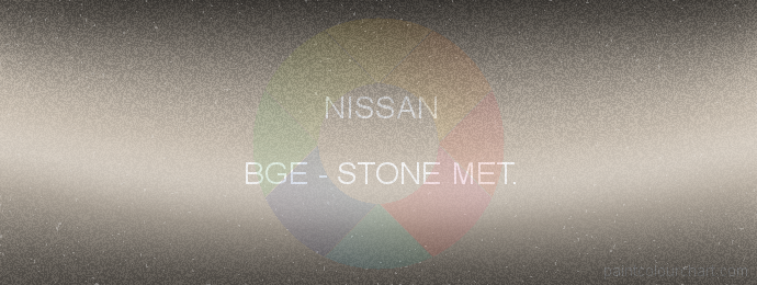 Nissan paint BGE Stone Met.