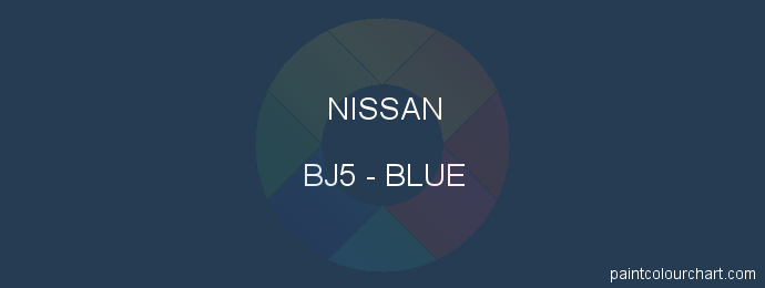 Nissan paint BJ5 Blue