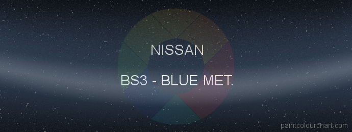 Nissan paint BS3 Blue Met.