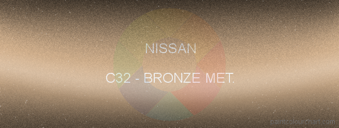 Nissan paint C32 Bronze Met.