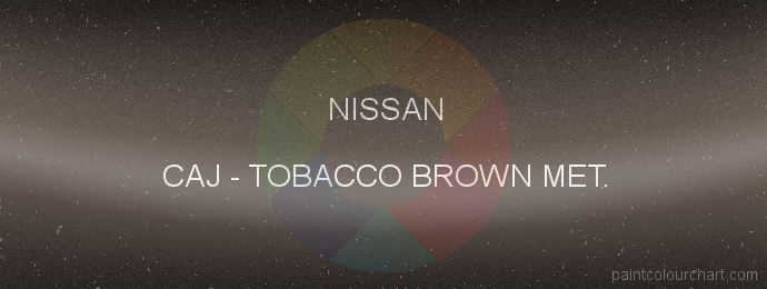 Nissan paint CAJ Tobacco Brown Met.