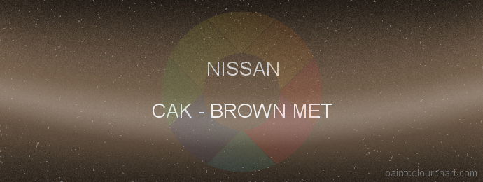 Nissan paint CAK Brown Met
