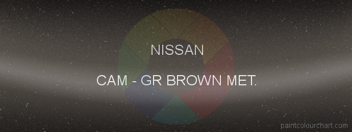 Nissan paint CAM Gr Brown Met.