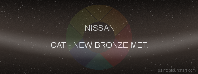 Nissan paint CAT New Bronze Met.