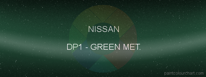 Nissan paint DP1 Green Met.
