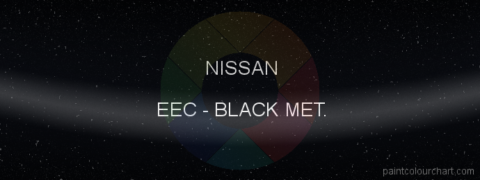 Nissan paint EEC Black Met.
